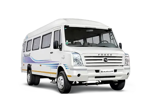 Force Tempo Traveller van for rent in Ooty – 12+1 seating cab for family groups