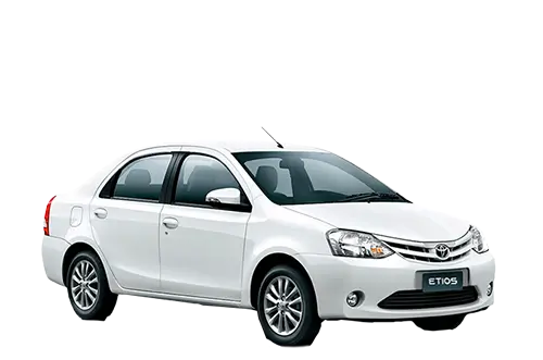 Toyota Etios Sedan car – 4+1 seating cab available in Ooty with driver